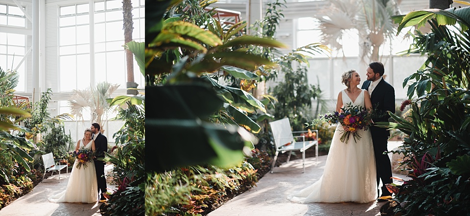 wedding at cheyenne botanic gardens