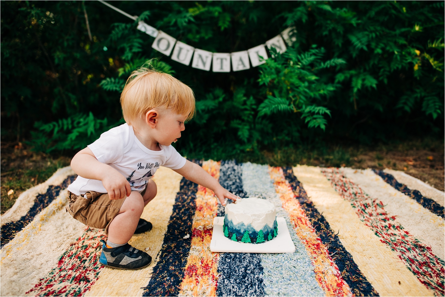 1st Birthday Cake Smash | Shy Violet Photography